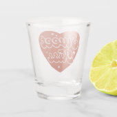 Zoet Kus Shotglas Shot Glas (Achterkant)