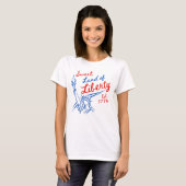 Zoet Land van Vrijheid T-shirt (Voorkant volledig)