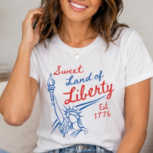 Zoet Land van Vrijheid T-shirt