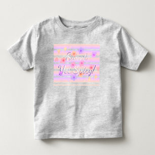 Zoet maar pittig kinder shirts