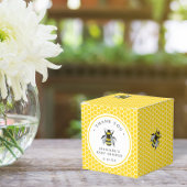 Zoet  Mama-to-Bee geel Baby shower Bedankdoosjes