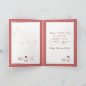 Zoet Meisje - Gelukkige Valentijnsdag - Hart Feestdagen Kaart (Binnen)