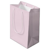 Zoet Mellow Roze Gift Bag Medium Cadeauzakje (Achterkant Gekanteld)