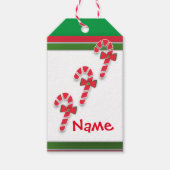 Zoet naar de Labels van snoepsnoepjes met snoepjes Cadeaulabel (Voorkant)