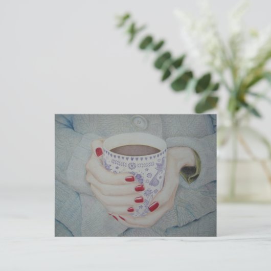 Zoet November Briefkaart (Staand voorkant)