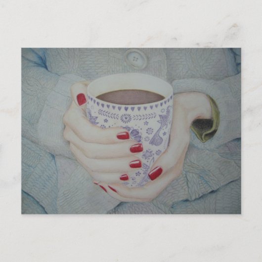 Zoet November Briefkaart (Voorkant)