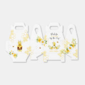 Zoet om één Bumble bij 1e verjaardag te zijn Bedankdoosjes (Uitgevouwen)