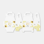 Zoet om een eerste bijendag verjaardagsfeestje te  bedankdoosjes (Uitgevouwen)