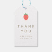 Zoet om één eerste dag te worden cadeaulabel (Voorkant)