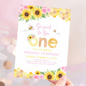 Zoet om één roze bloemige zonnebloem te zijn Verja Kaart