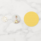 Zoet om één te zijn 1e verjaardag confetti (Achterkanten)