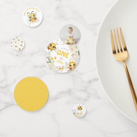 Zoet om één te zijn 1e verjaardag confetti (Groep)