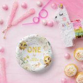 Zoet om één te zijn 1e verjaardag papieren kommen (Feest)