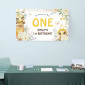 Zoet om één te zijn 1e verjaardag spandoek (Beurs)