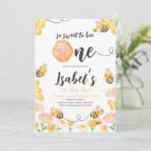 Zoet om op een verjaardag te zijn kaart (Staand voorkant)