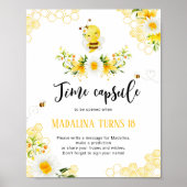 Zoet om te zijn Een 1e bijendag tijd capsule verja Poster (Voorkant)