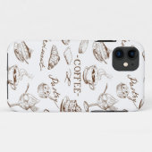 zoet papier Case-Mate iPhone case (Achterkant (horizontaal))