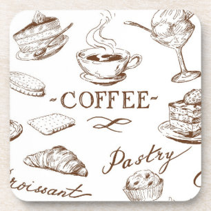 zoet papier drankjes onderzetter