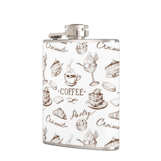 zoet papier heupfles (Links)