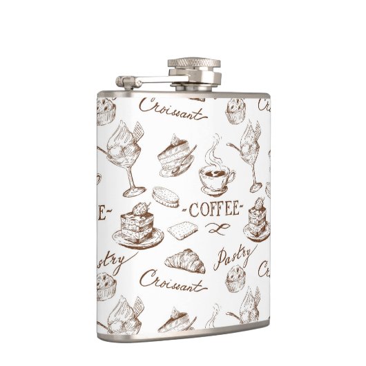 zoet papier heupfles (Rechts)