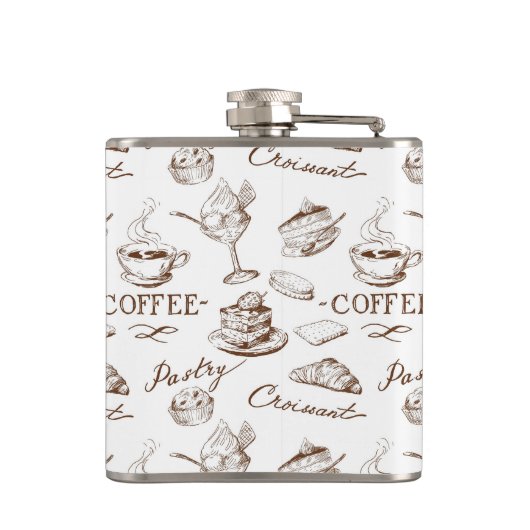 zoet papier heupfles (Achterkant)