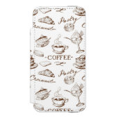 zoet papier incipio iPhone portemonnee hoesje (Voorkant Agenda)