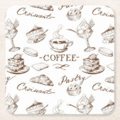 zoet papier kartonnen onderzetters (Voorkant)