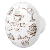 zoet papier keramische knop (Rechts)