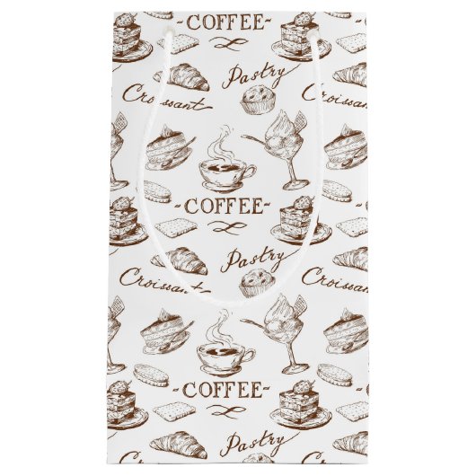 zoet papier klein cadeauzakje (Voorkant)