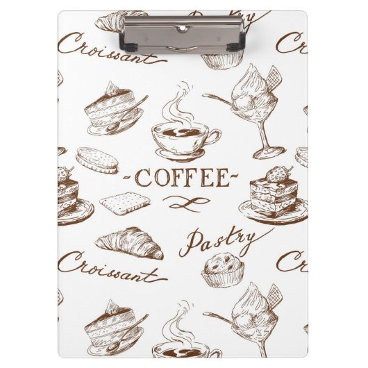 zoet papier klembord (Voorkant)