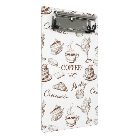 zoet papier mini klembord (Schuin)