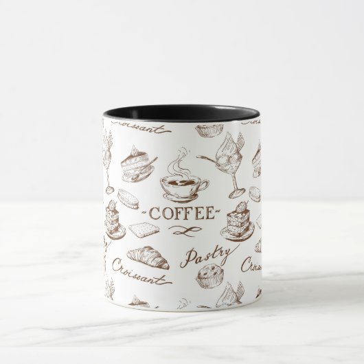 zoet papier mok (Midden)