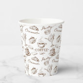 zoet papier papieren bekers (Links)