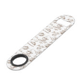 zoet papier speed flessenopener (Achterkant Gekanteld)
