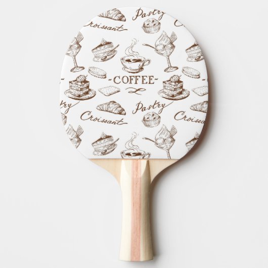 zoet papier tafeltennisbatje (Voorkant)