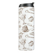 zoet papier thermosbeker (Gedraaid links)