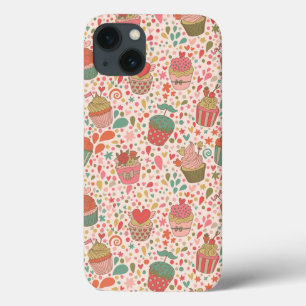 Zoet patroon iPhone 13 hoesje
