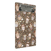 Zoet patroon gemaakt van smaakvolle cupcakes mini klembord (Schuin)