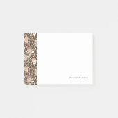 Zoet patroon gemaakt van smaakvolle cupcakes post-it® notes (Voorkant)