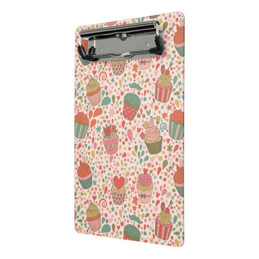 Zoet patroon mini klembord (Angled2)