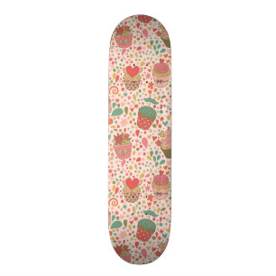 Zoet patroon persoonlijk skateboard