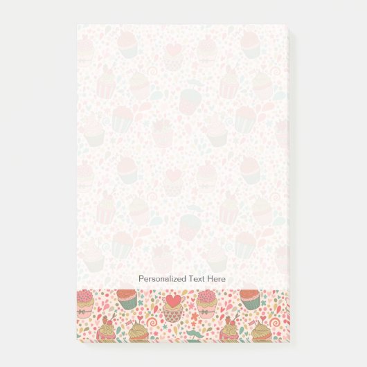 Zoet patroon post-it® notes (Voorkant)