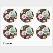 zoet ronde sticker (Vel)