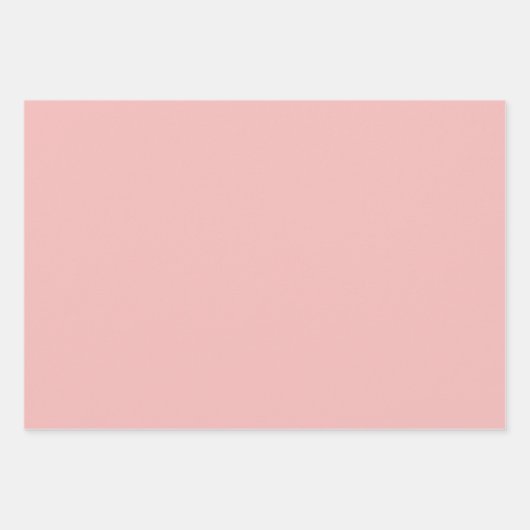 Zoet Roze en Groen Inpakpapier Vel (Voorkant 3)