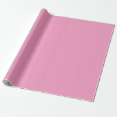 Zoet roze ompakpapier cadeaupapier (Uitgerold)