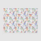 zoet safari schattig baby oerwoud dierlijk papier (Voorkant)