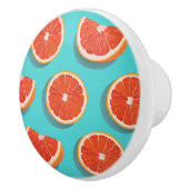 Zoet sappig Oranje patroon Keramische Knop (Rechts)