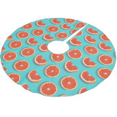 Zoet sappig Oranje patroon Kerstboom Rok (Gekanteld)