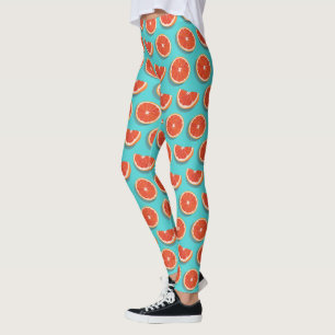 Zoet sappig Oranje patroon Leggings