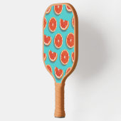 Zoet sappig Oranje patroon Pickleball Paddle (Links)